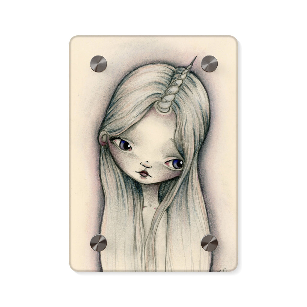 The Last Unicorn Acrylic Wall Art Panel · Acrylic Print