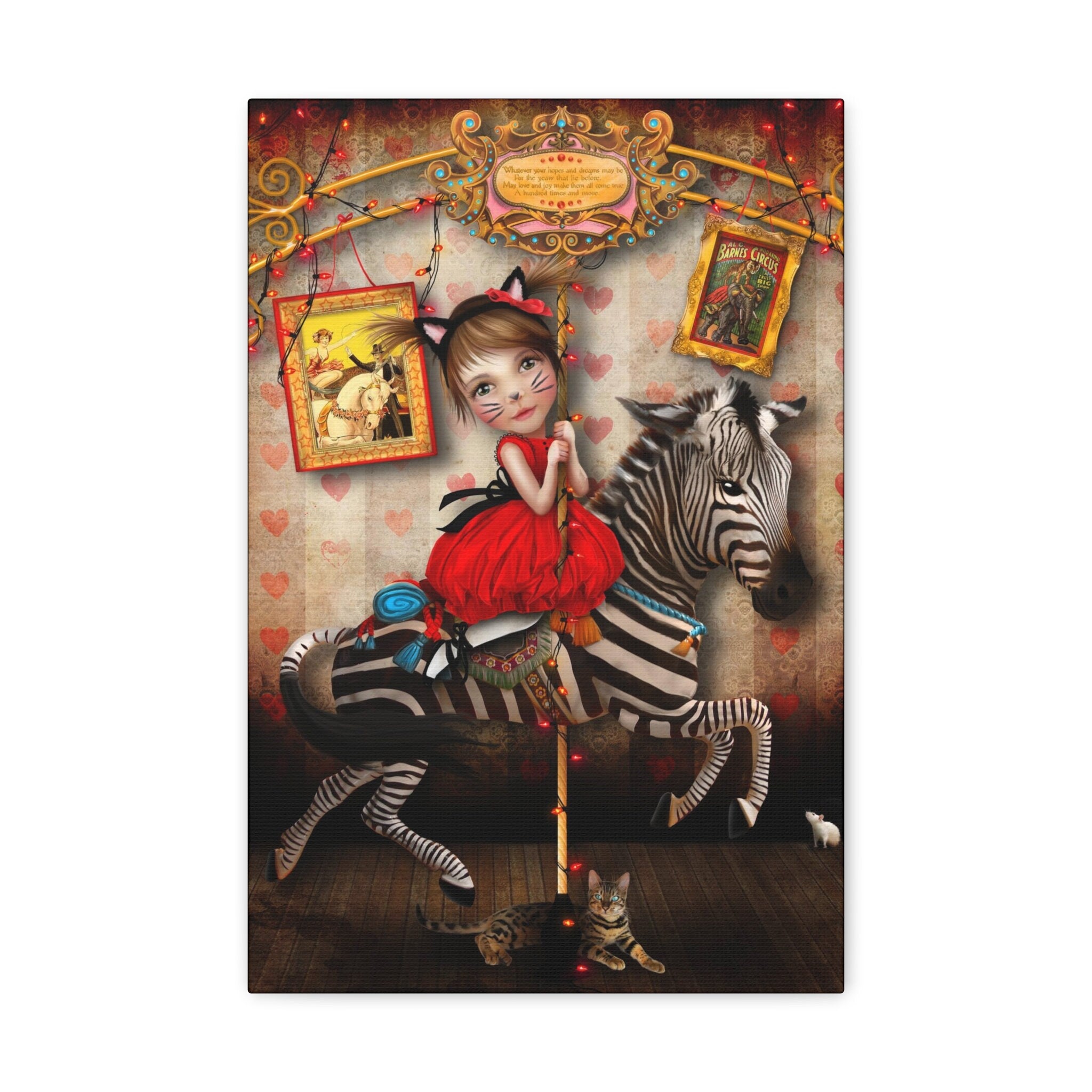 Carousel Dreams · Canvas Print