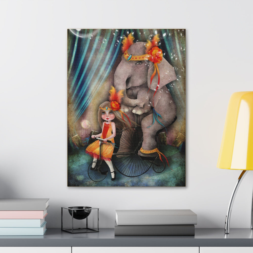 A bicycle Made For Two · Canvas Print