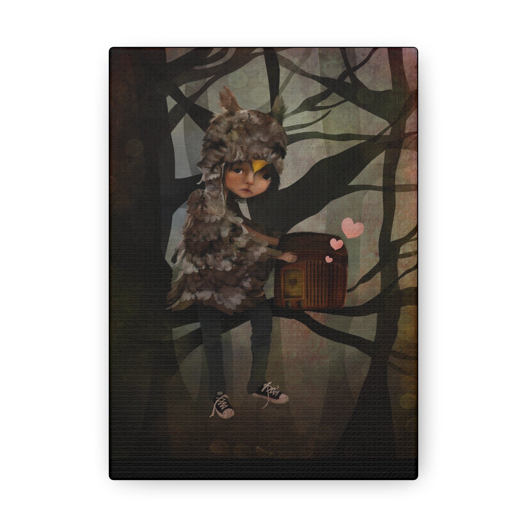 A Wise Old Owl · Canvas Print