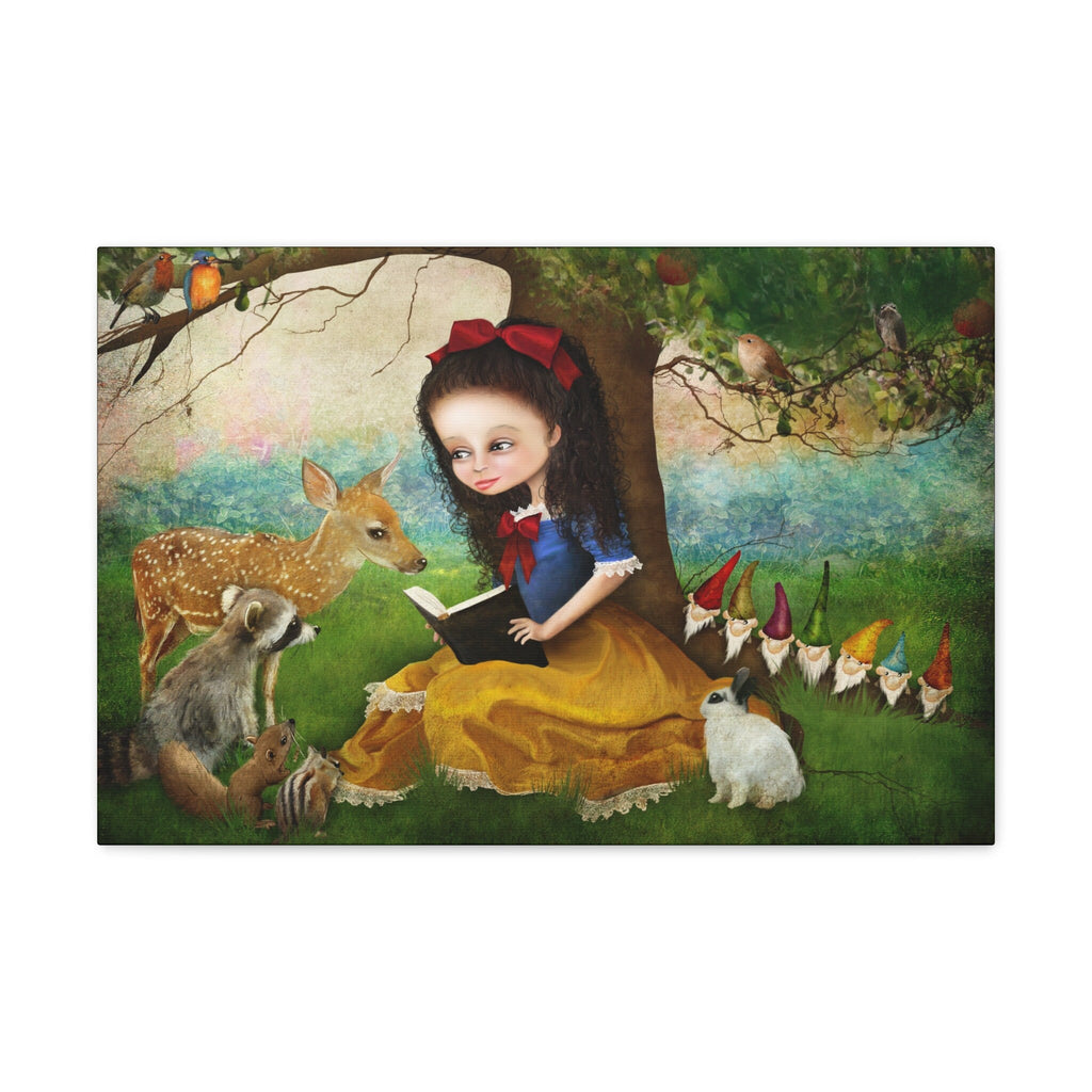Snow White and the Seven Dwarves · Canvas Print