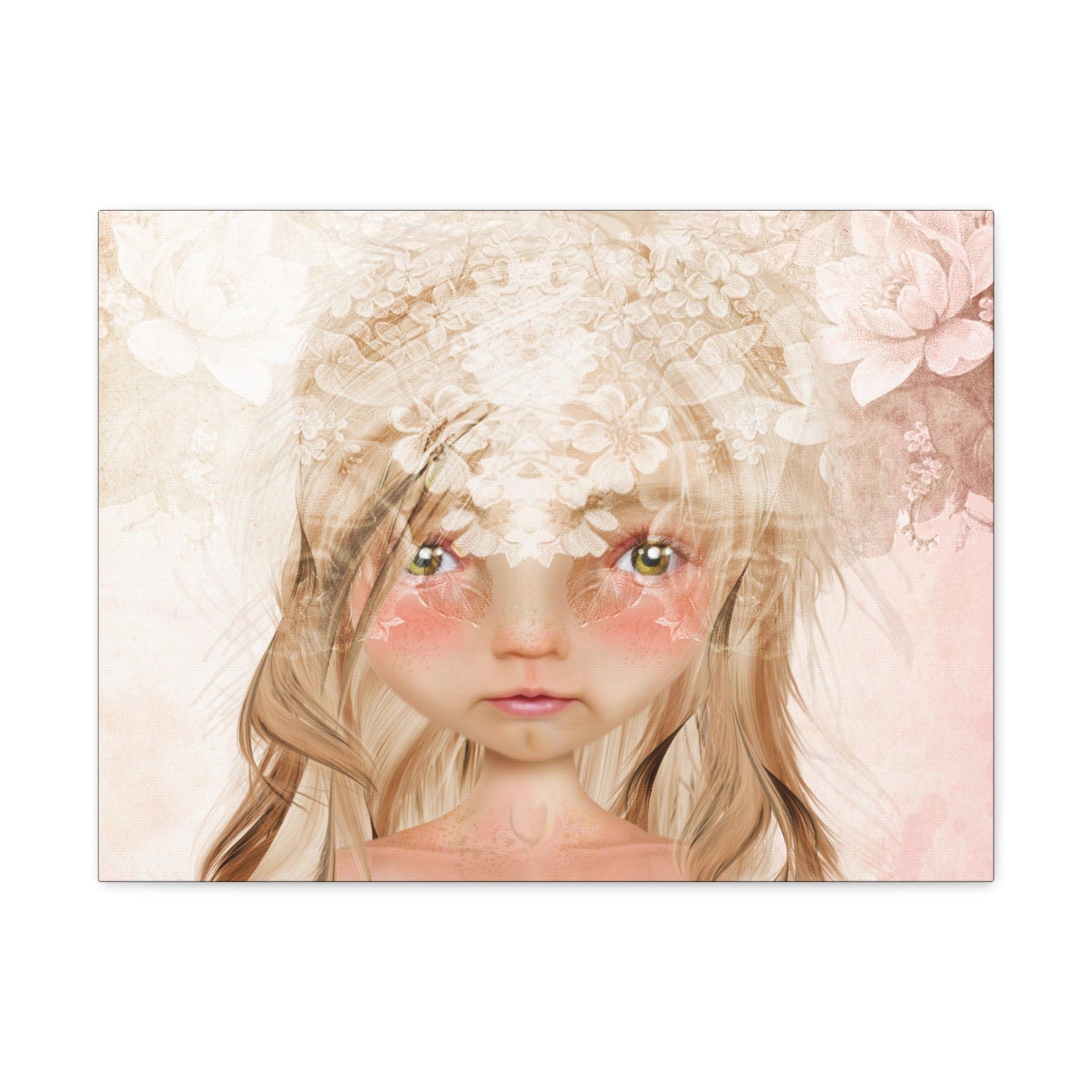 Jenna Portrait · Canvas Print