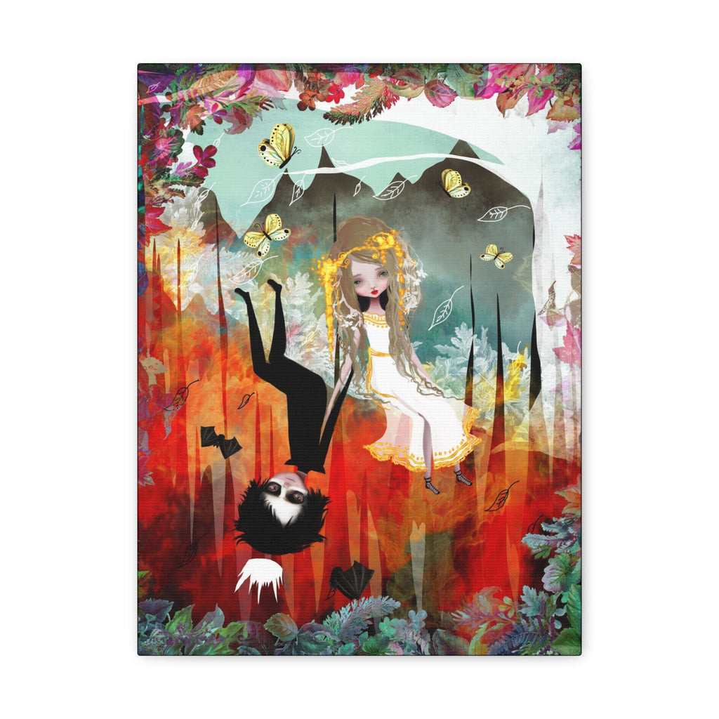 Persephone and Hades · Canvas Print