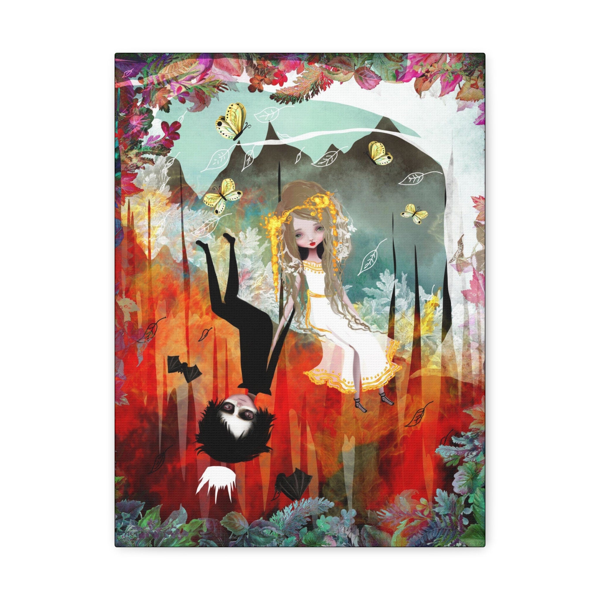 Persephone and Hades · Canvas Print