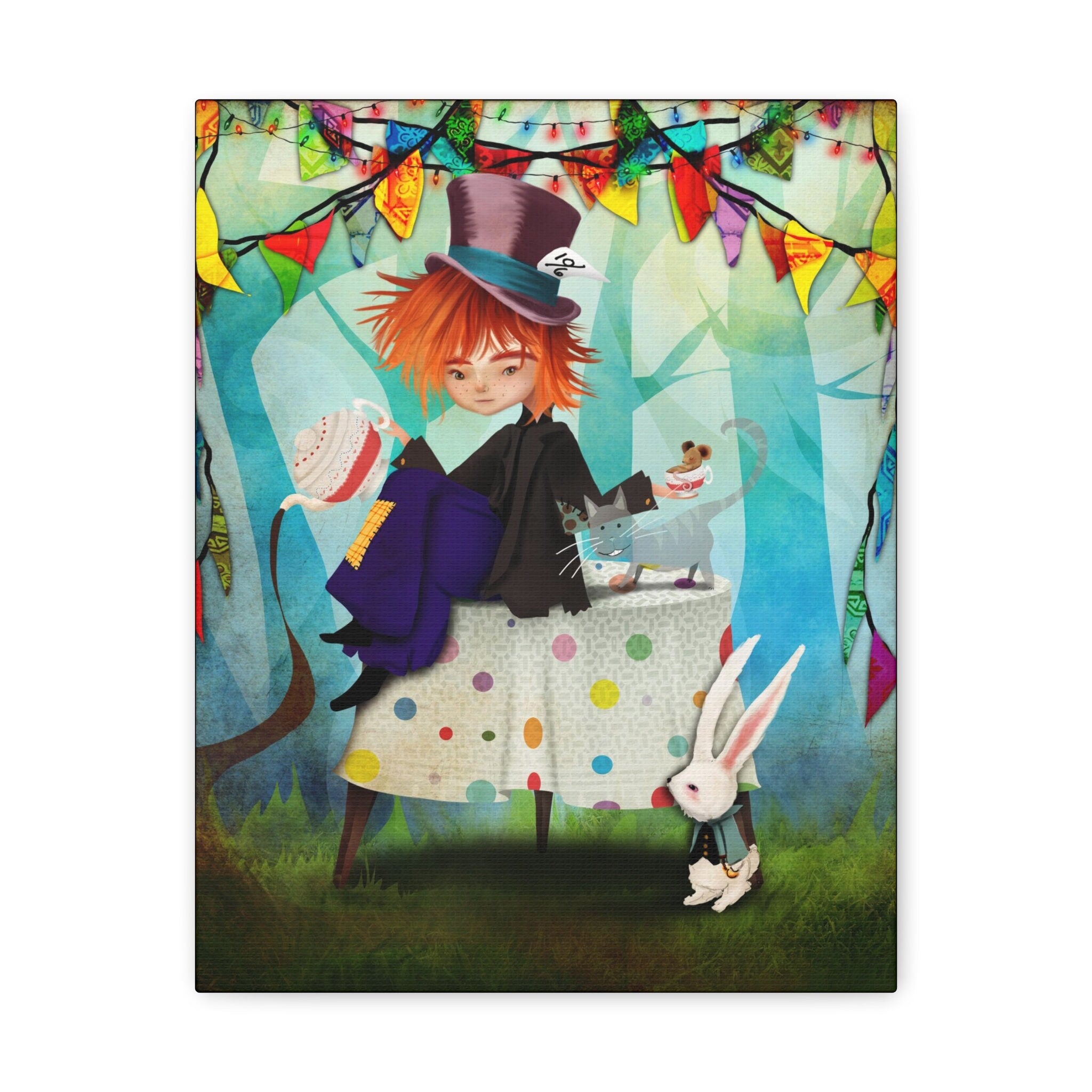 The Tea Party · Canvas Print