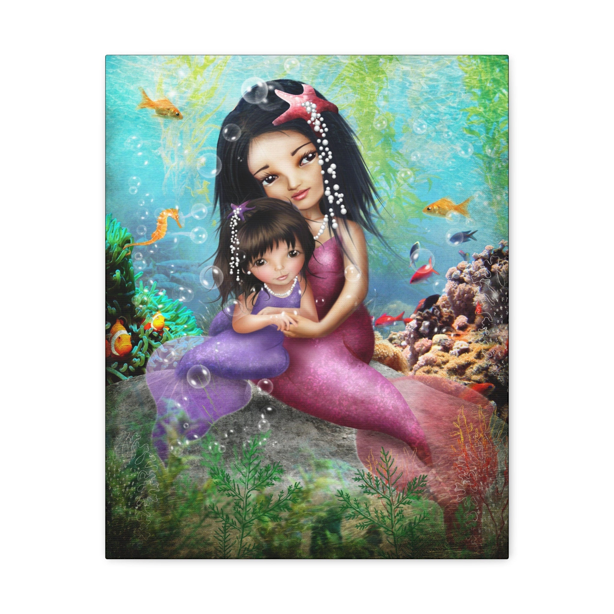 Water Baby · Canvas Print