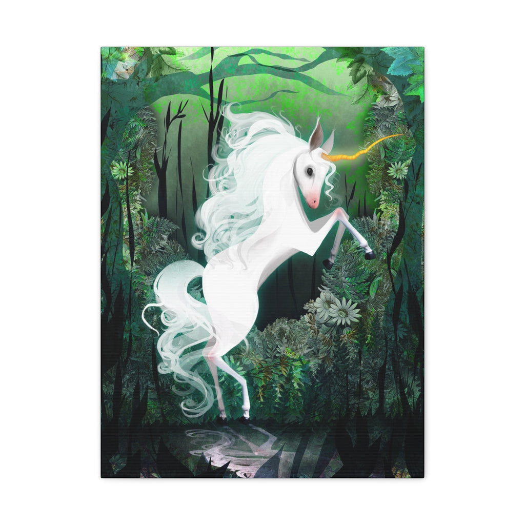 Light Unicorn · Canvas Print