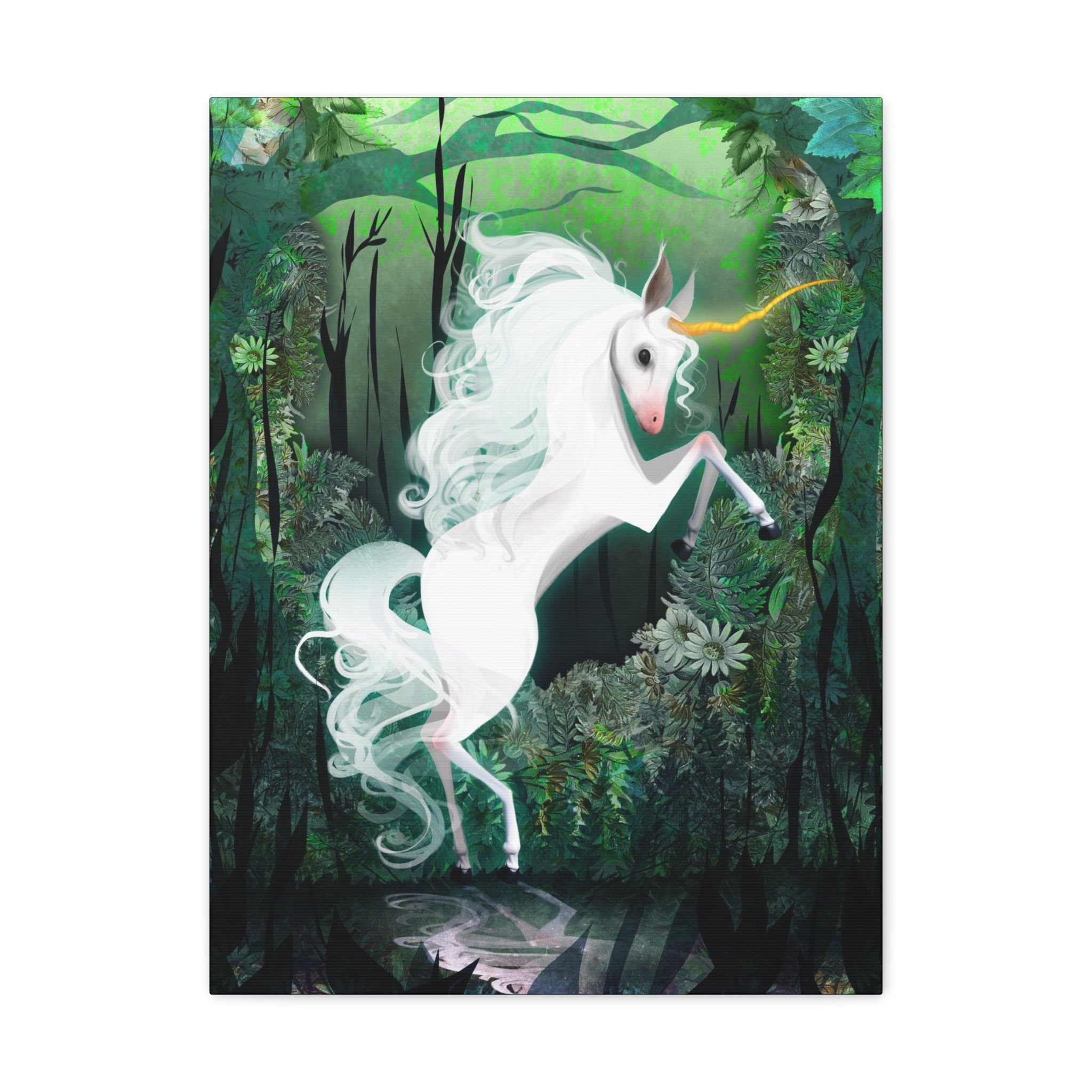 Light Unicorn · Canvas Print