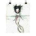 Watercolor Mermaid II · Poster Print