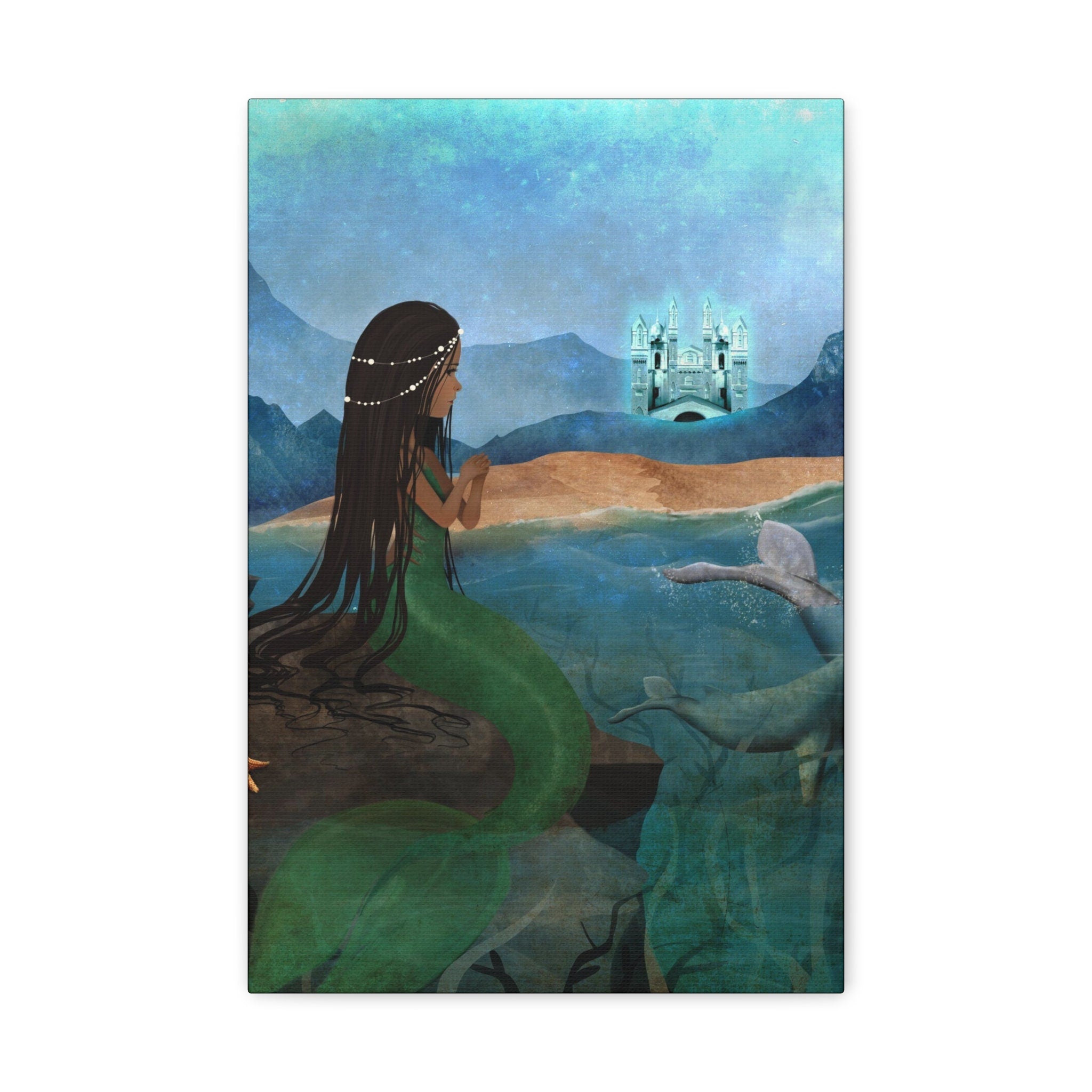 The Little Mermaid · Canvas Print