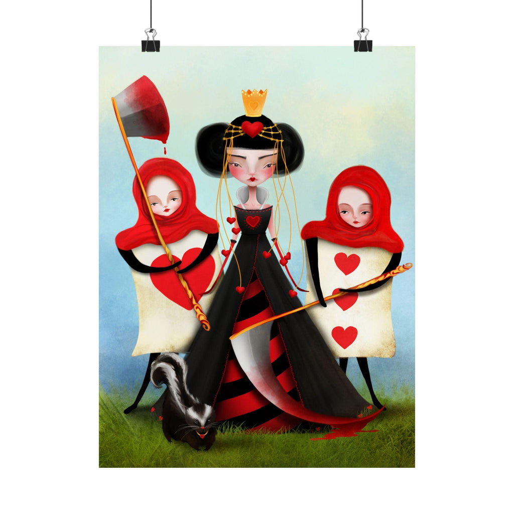 The Queen of Hearts · Poster Print