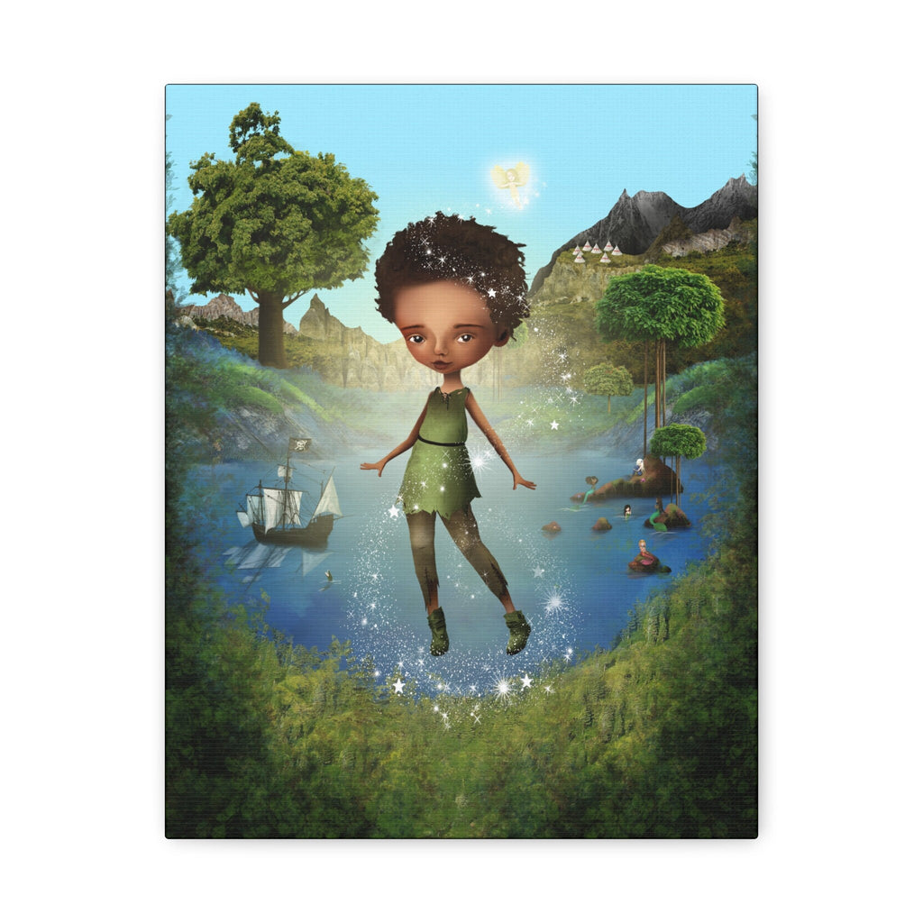 Peter Pan in Neverland · Canvas Print