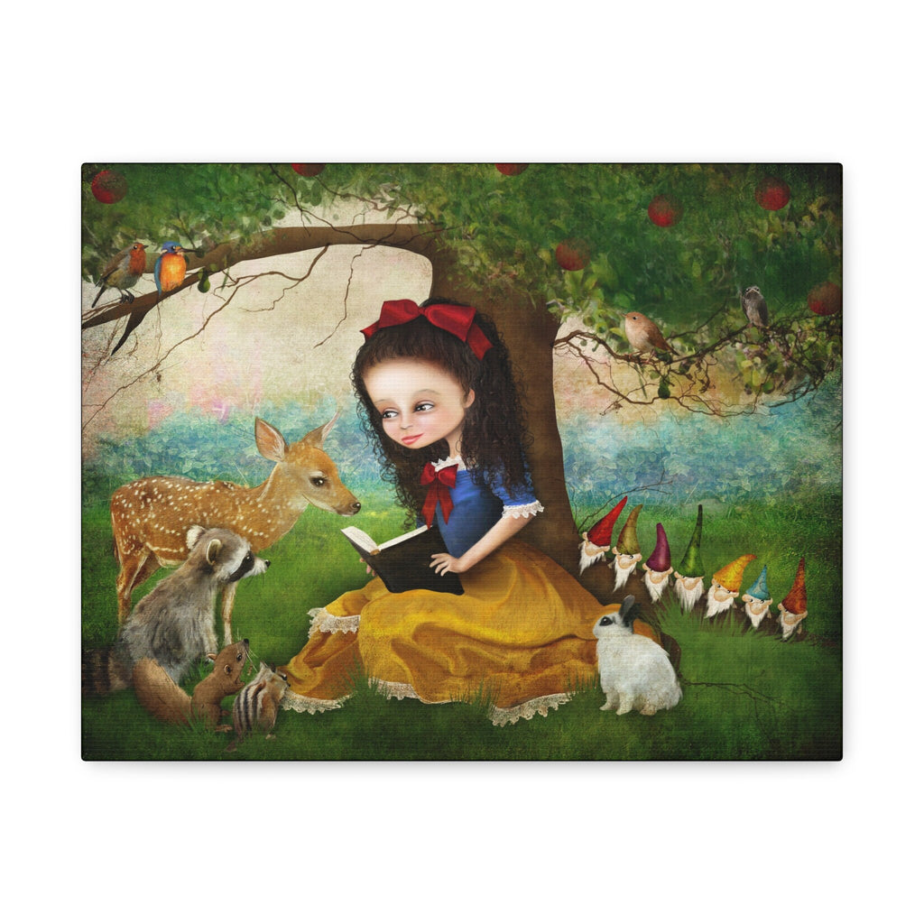 Snow White and the Seven Dwarves · Canvas Print