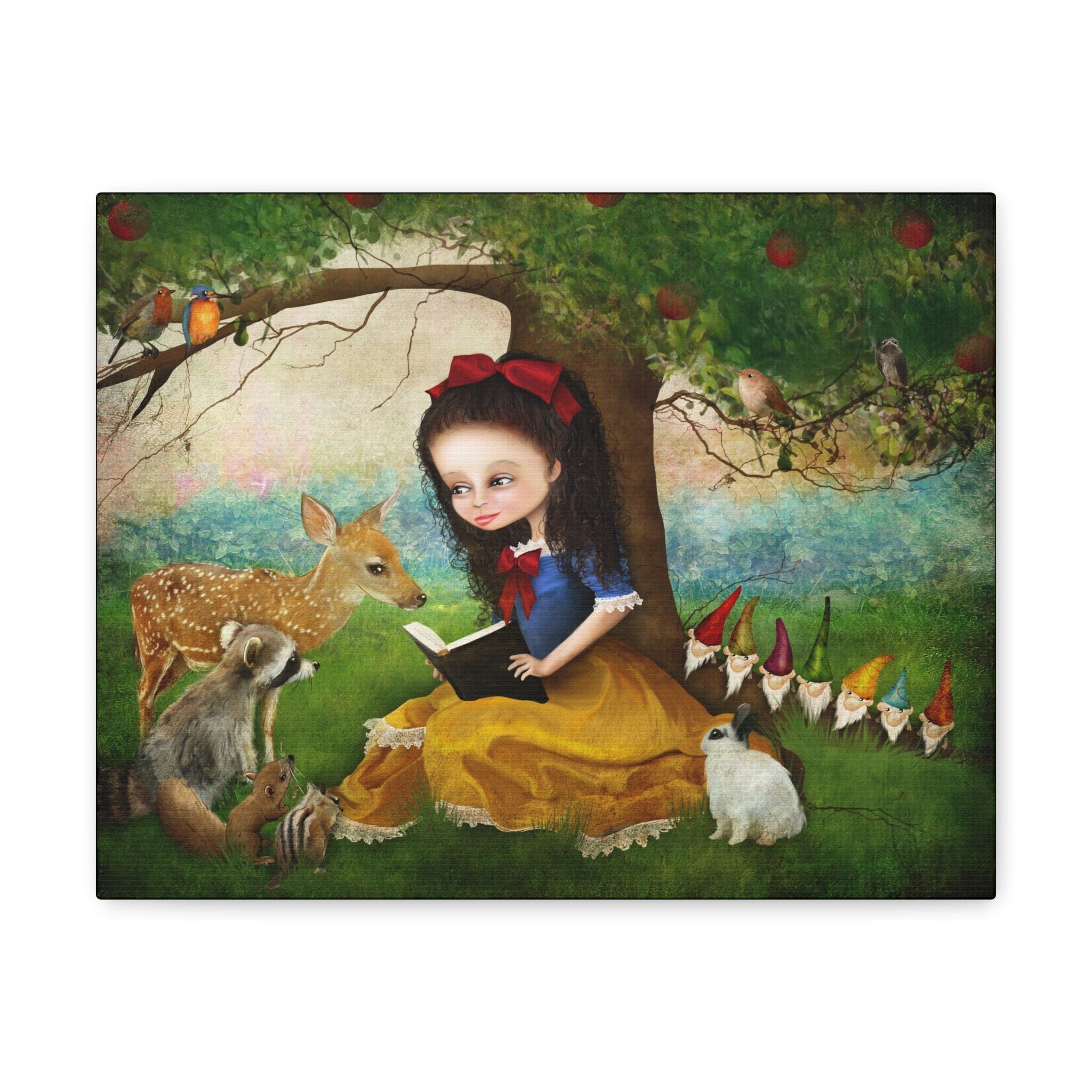 Snow White and the Seven Dwarves · Canvas Print