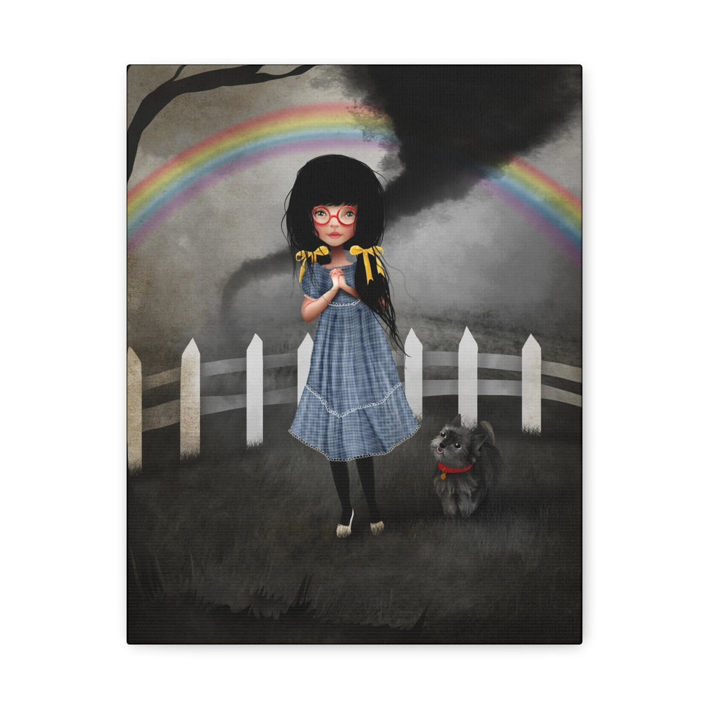 Dorothy and Toto of Kansas · Canvas Print