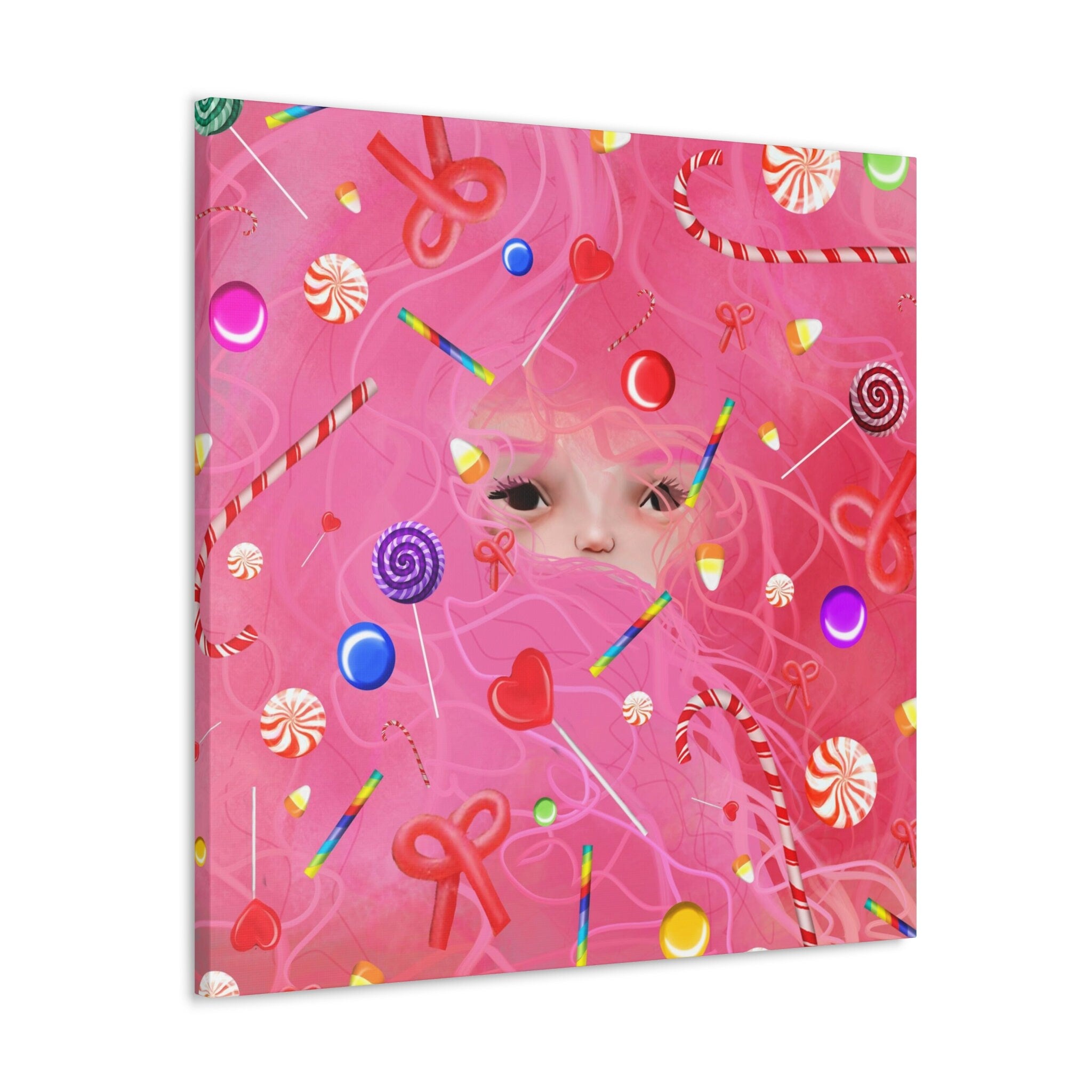 Hair · Canvas Print