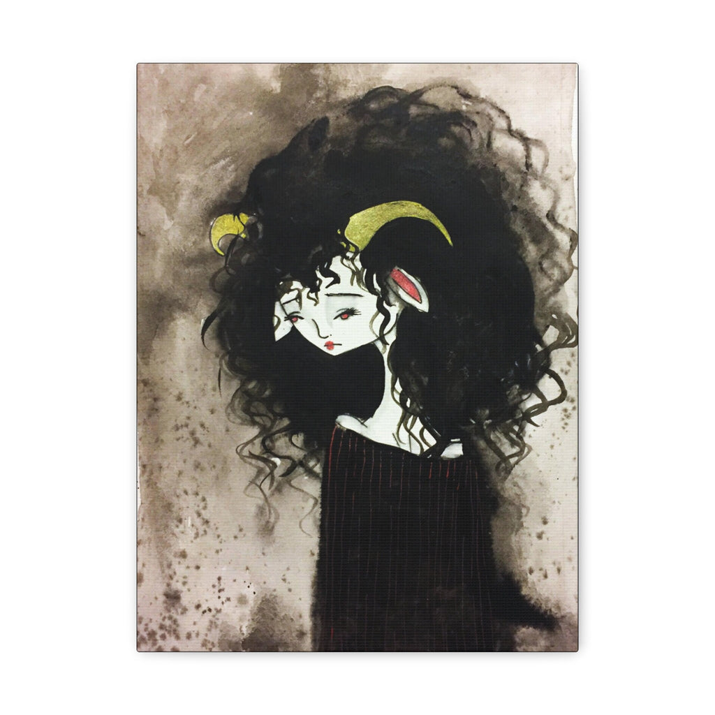 Aries Girl · Canvas Print