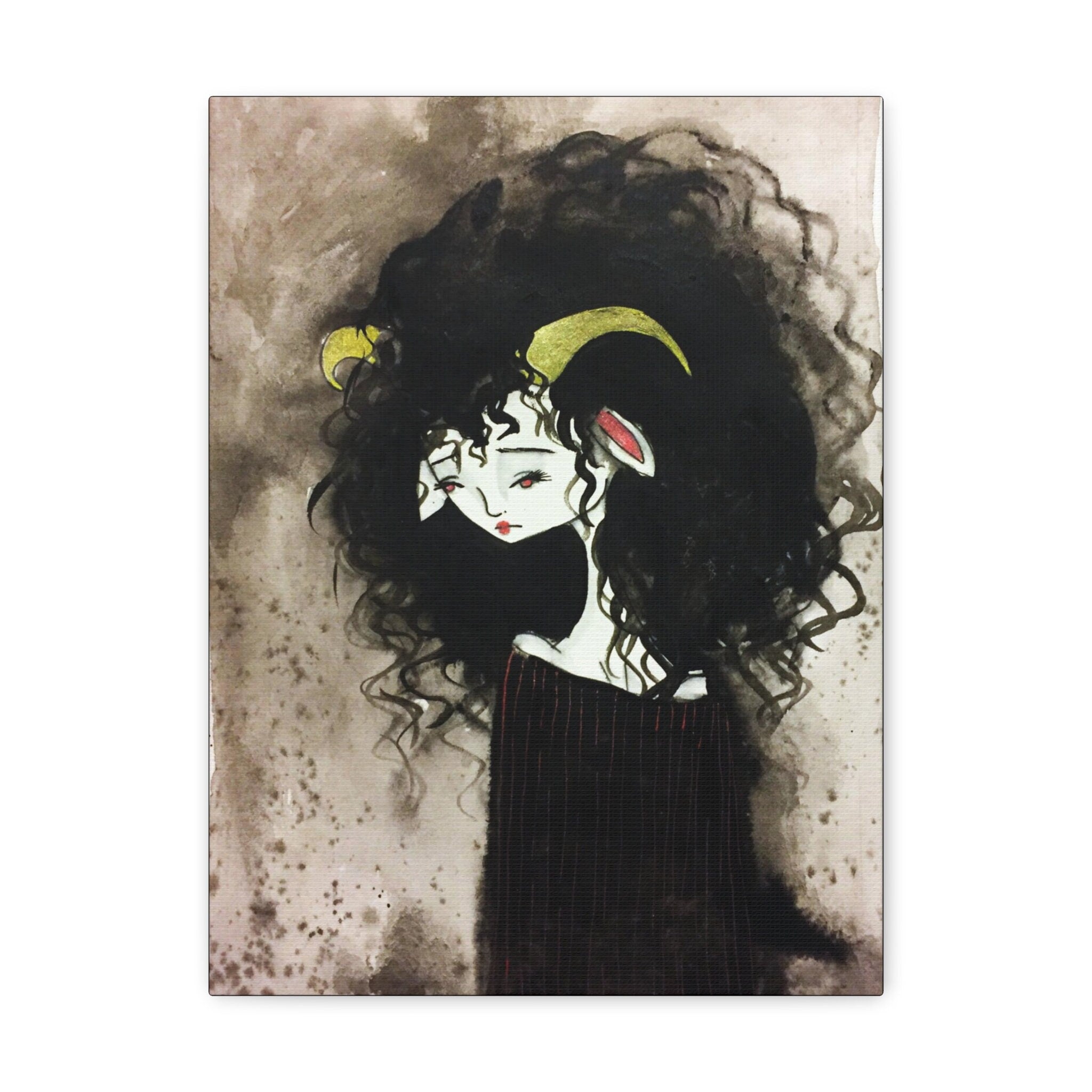 Aries Girl · Canvas Print