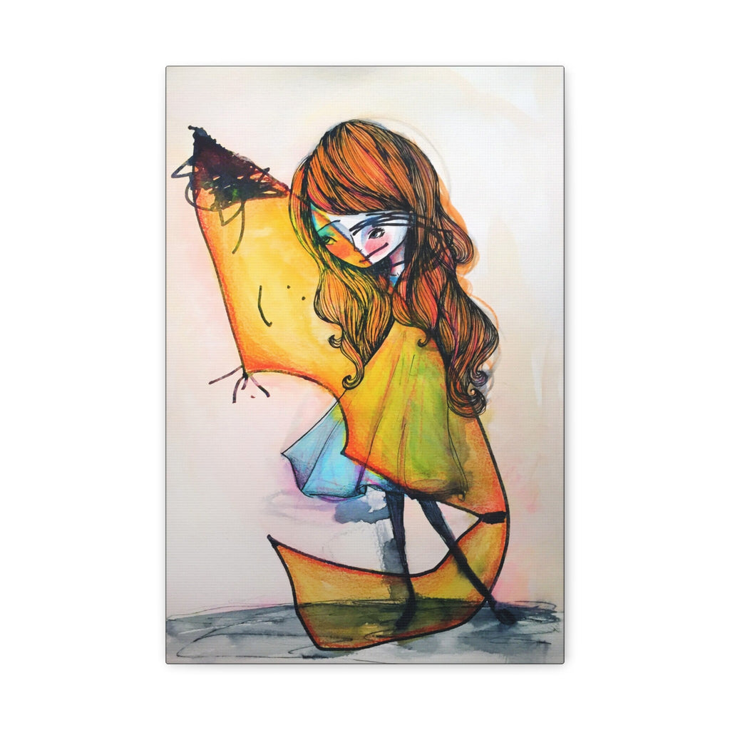 Yellow Friend · Canvas Print