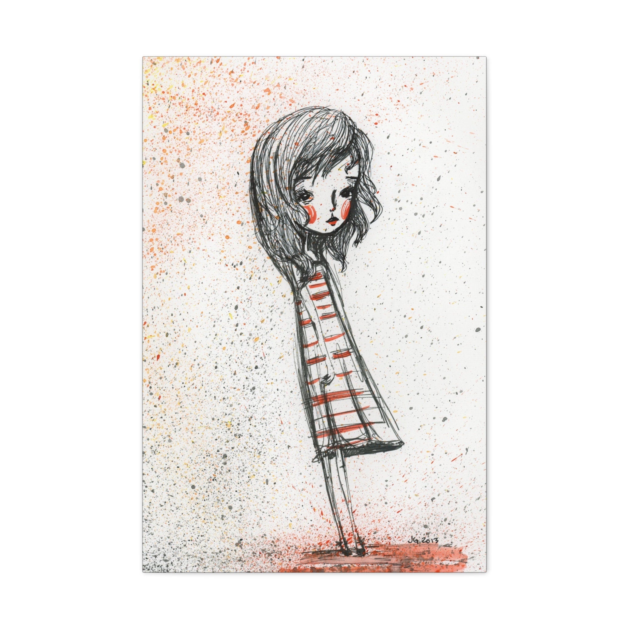 Michaela · Canvas Print