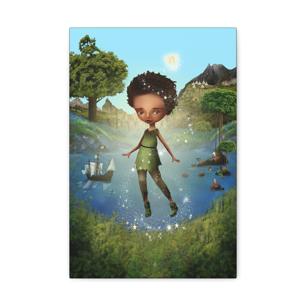 Peter Pan in Neverland · Canvas Print