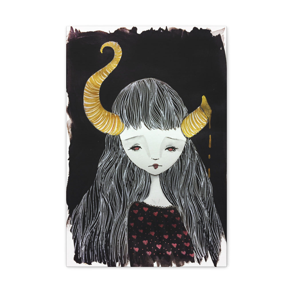 Golden Fawn · Canvas Print
