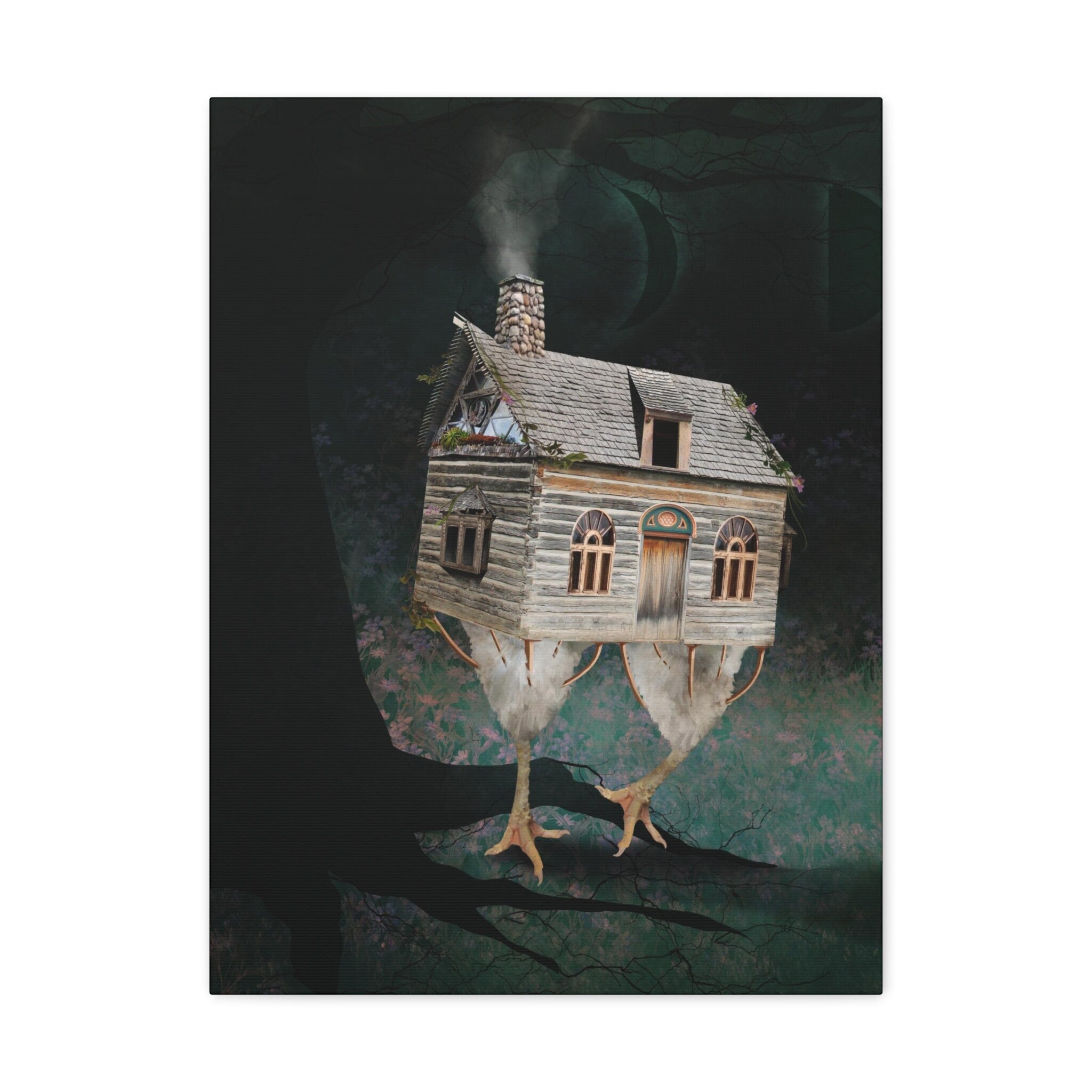 Baba Yaga House · Canvas Print