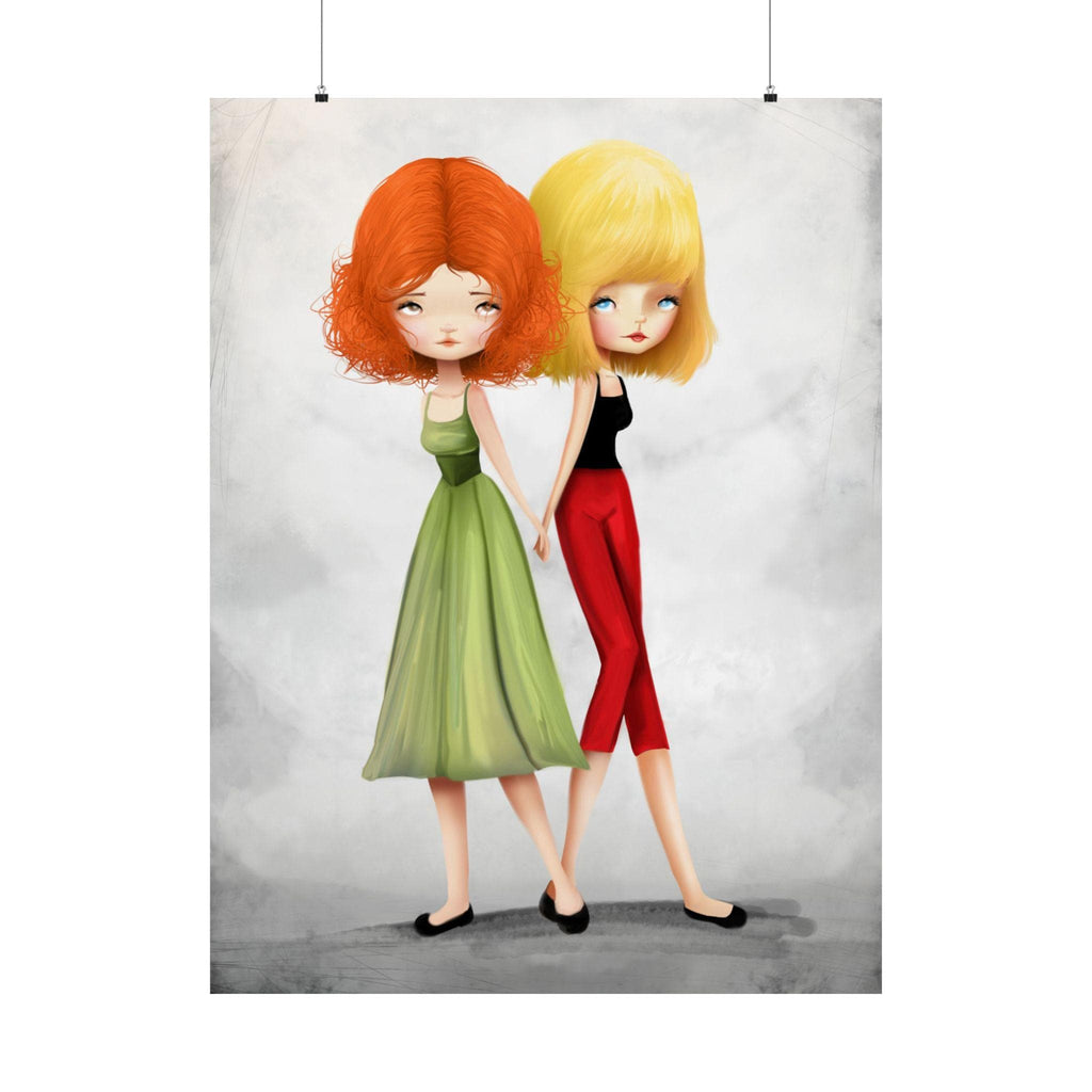 Together Alone · Poster Print