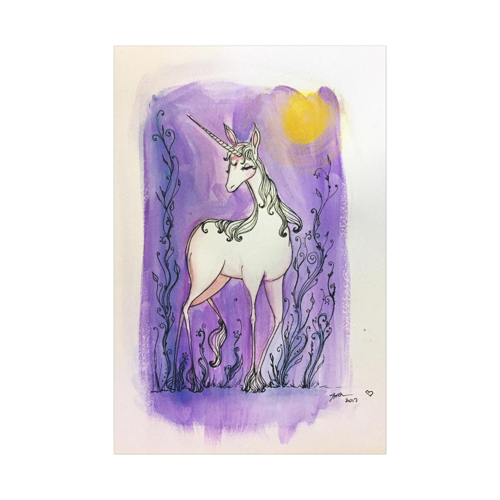 The Last Unicorn · Canvas Print