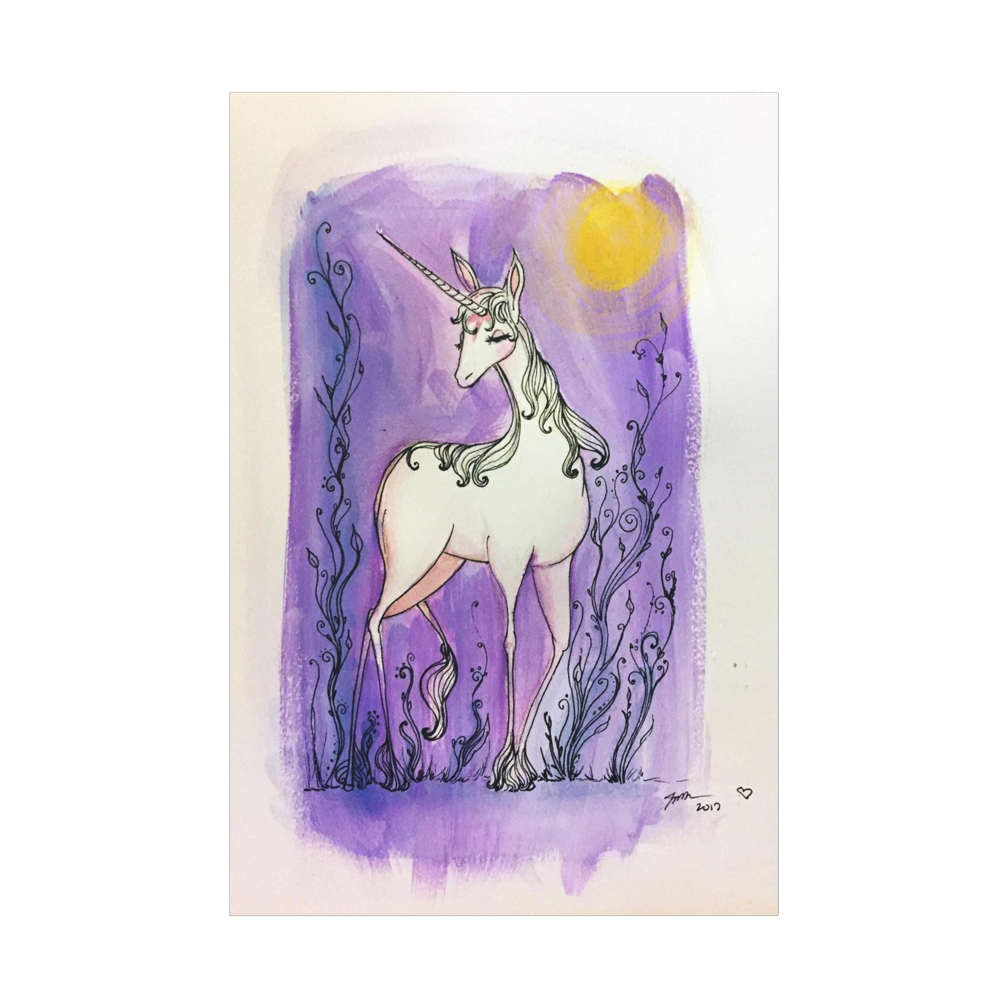 The Last Unicorn · Canvas Print