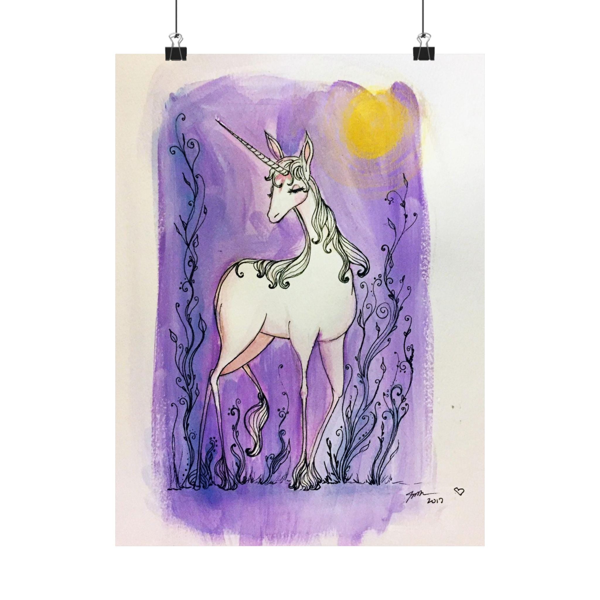 The Last Unicorn · Poster Print