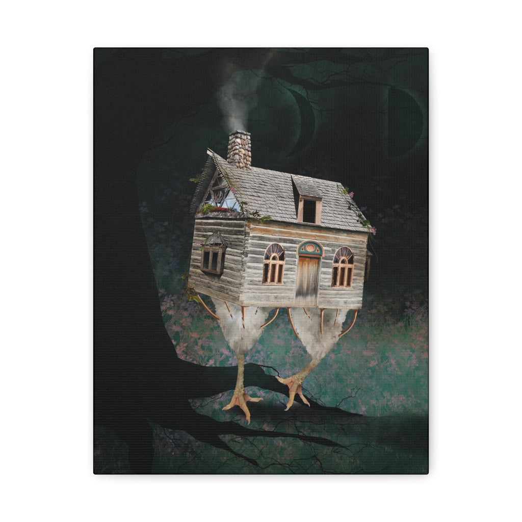 Baba Yaga House · Canvas Print