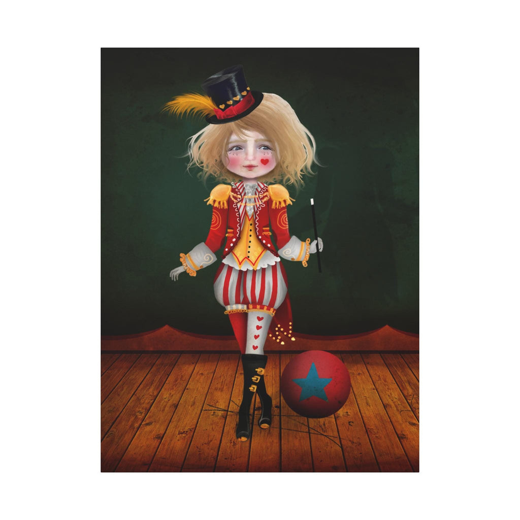 Le maiitre de l'anneau · Canvas Print