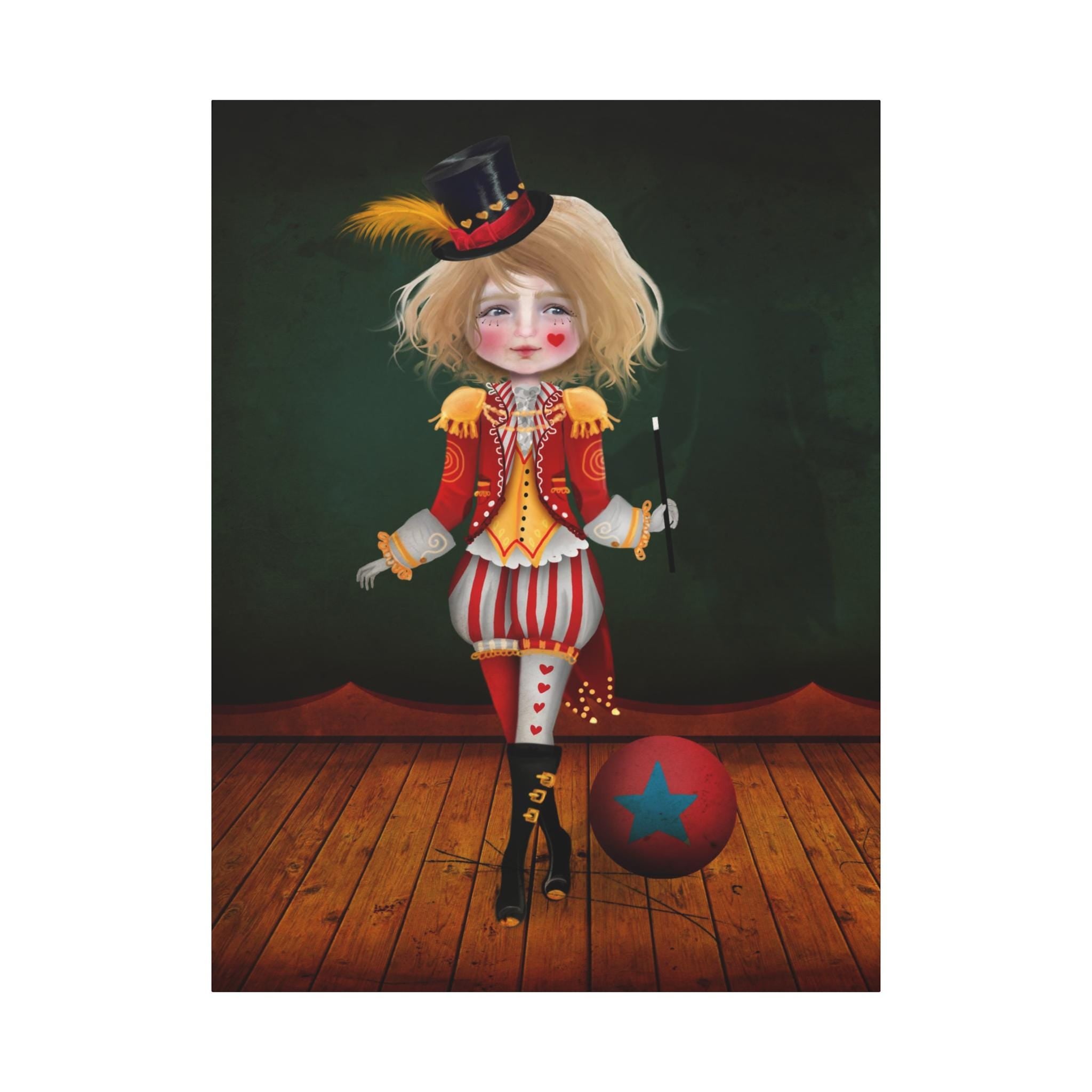 Le maiitre de l'anneau · Canvas Print