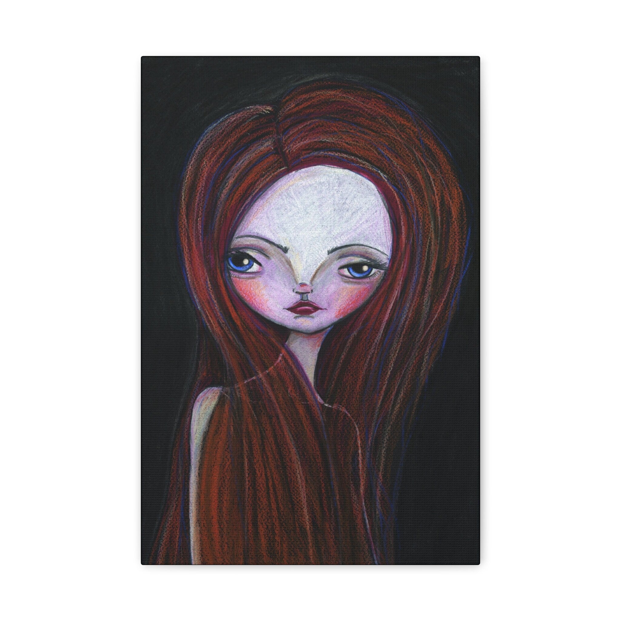 Red · Canvas Print
