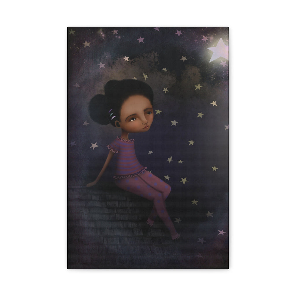 Star Light Star Bright · Canvas Print
