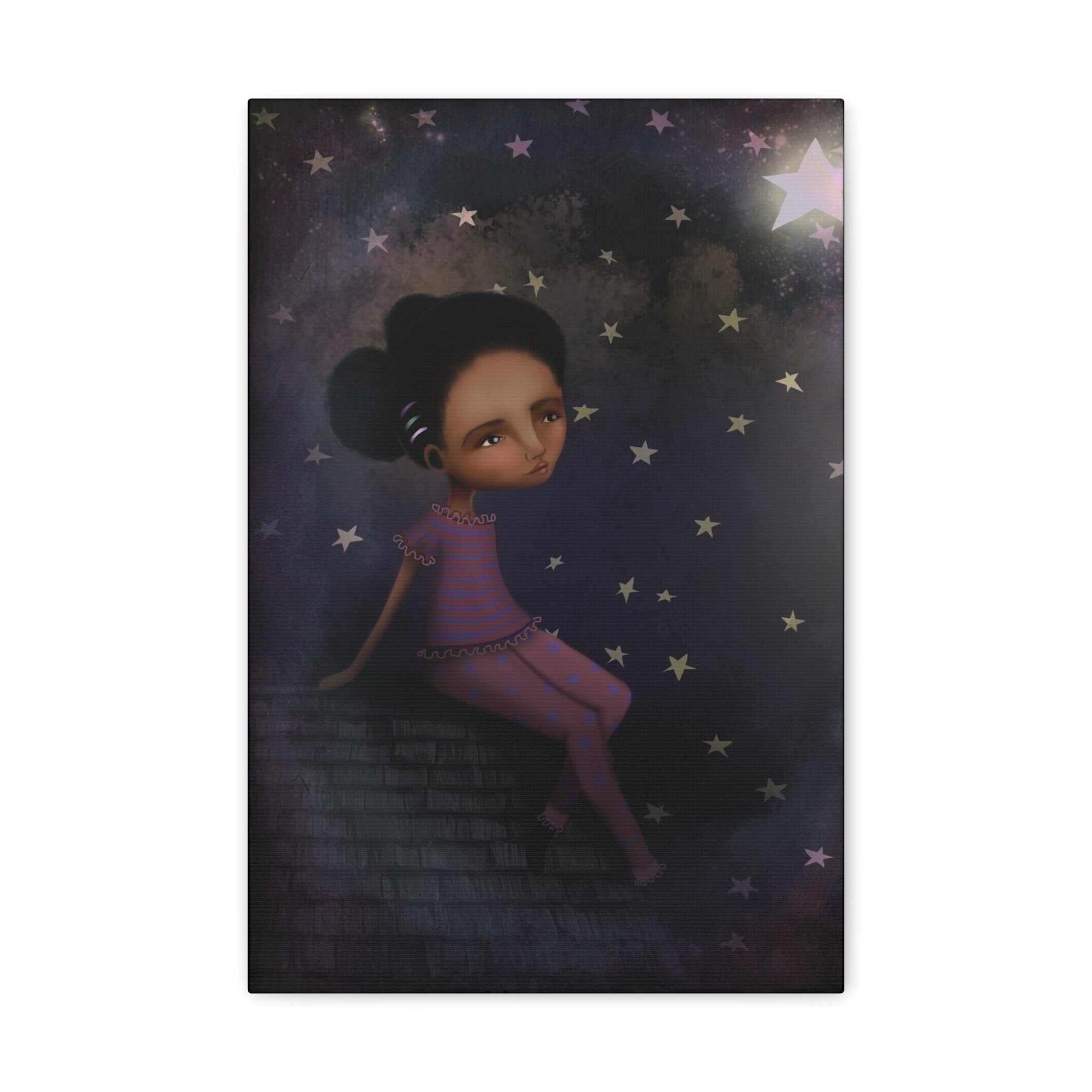 Star Light Star Bright · Canvas Print