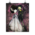 The Monster and his Bride · Poster Print