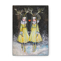 Winter Sisters · Canvas Print