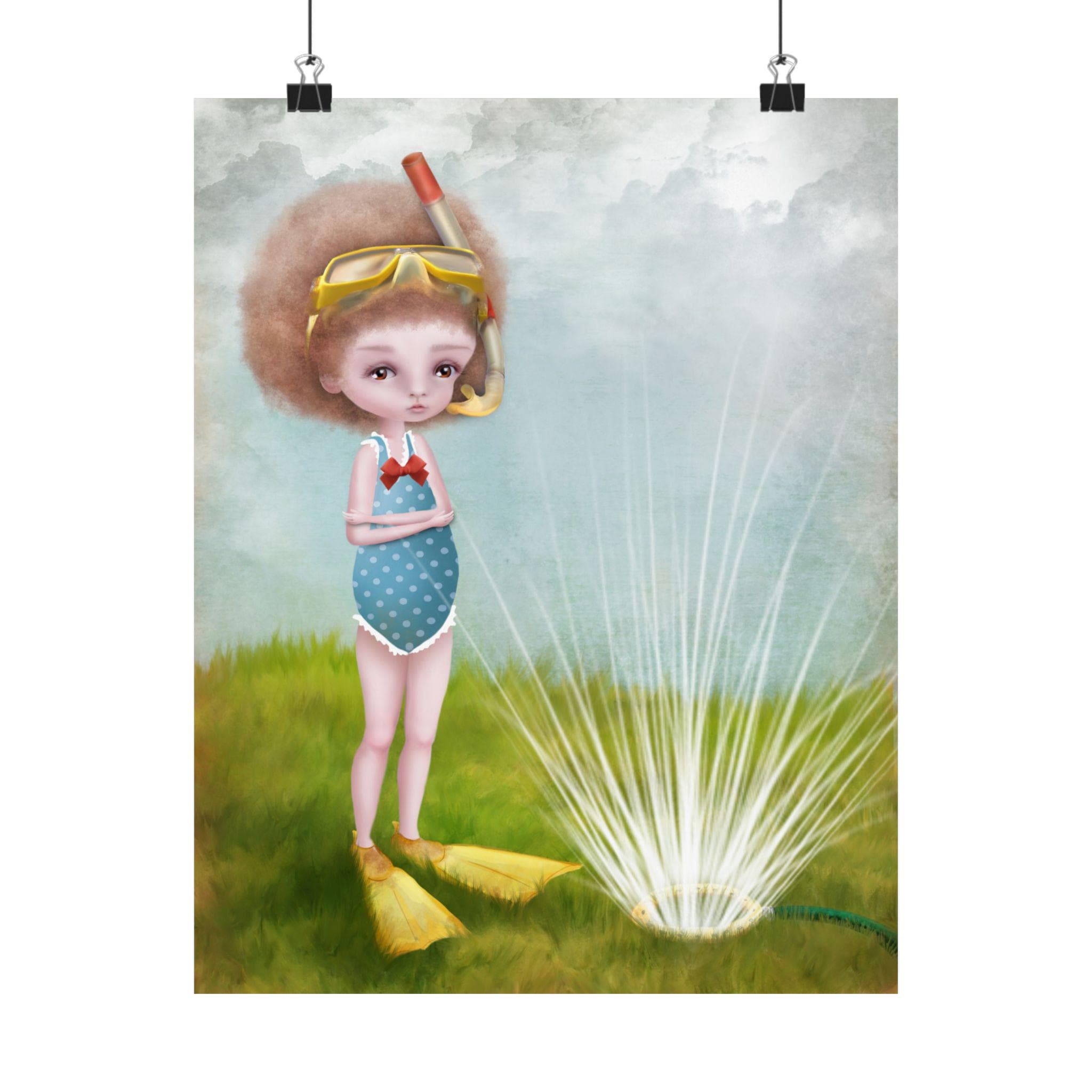 Soaked · Poster Print