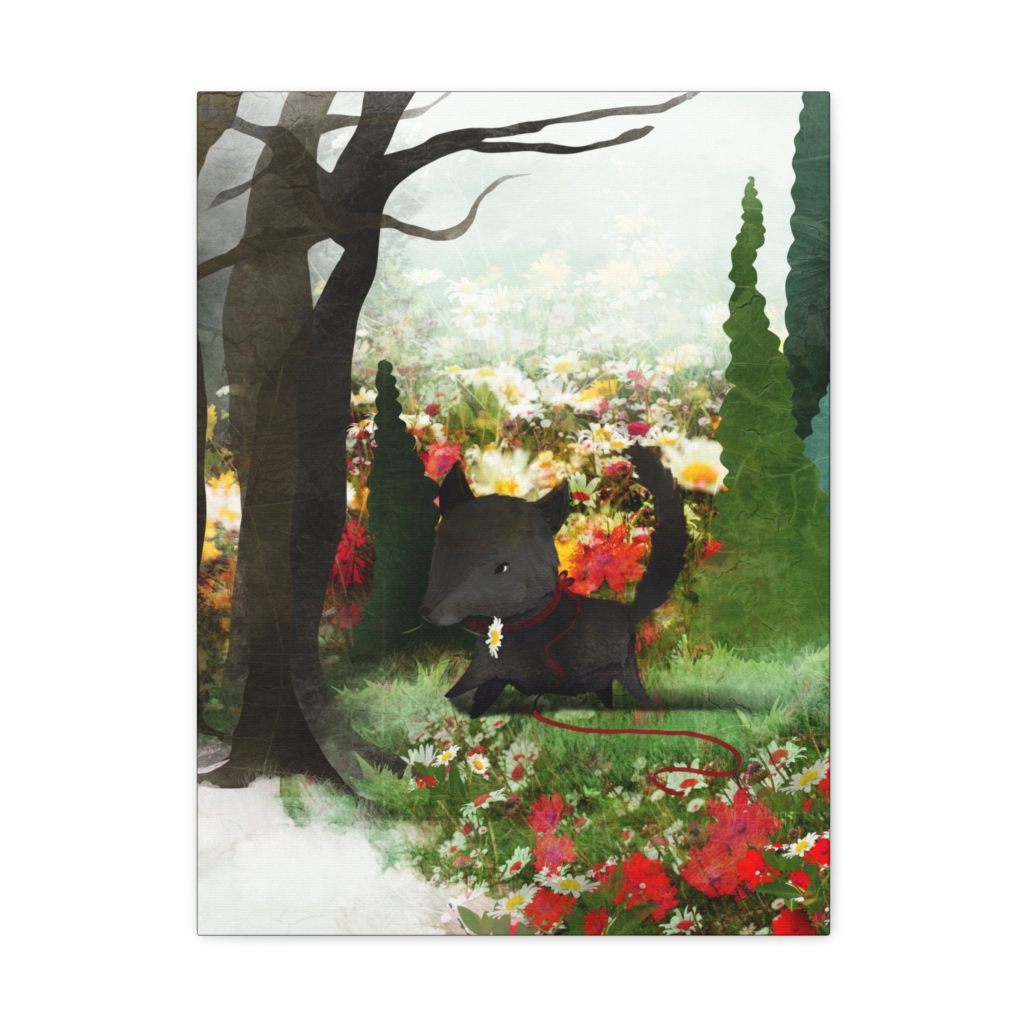 The Wolf · Canvas Print