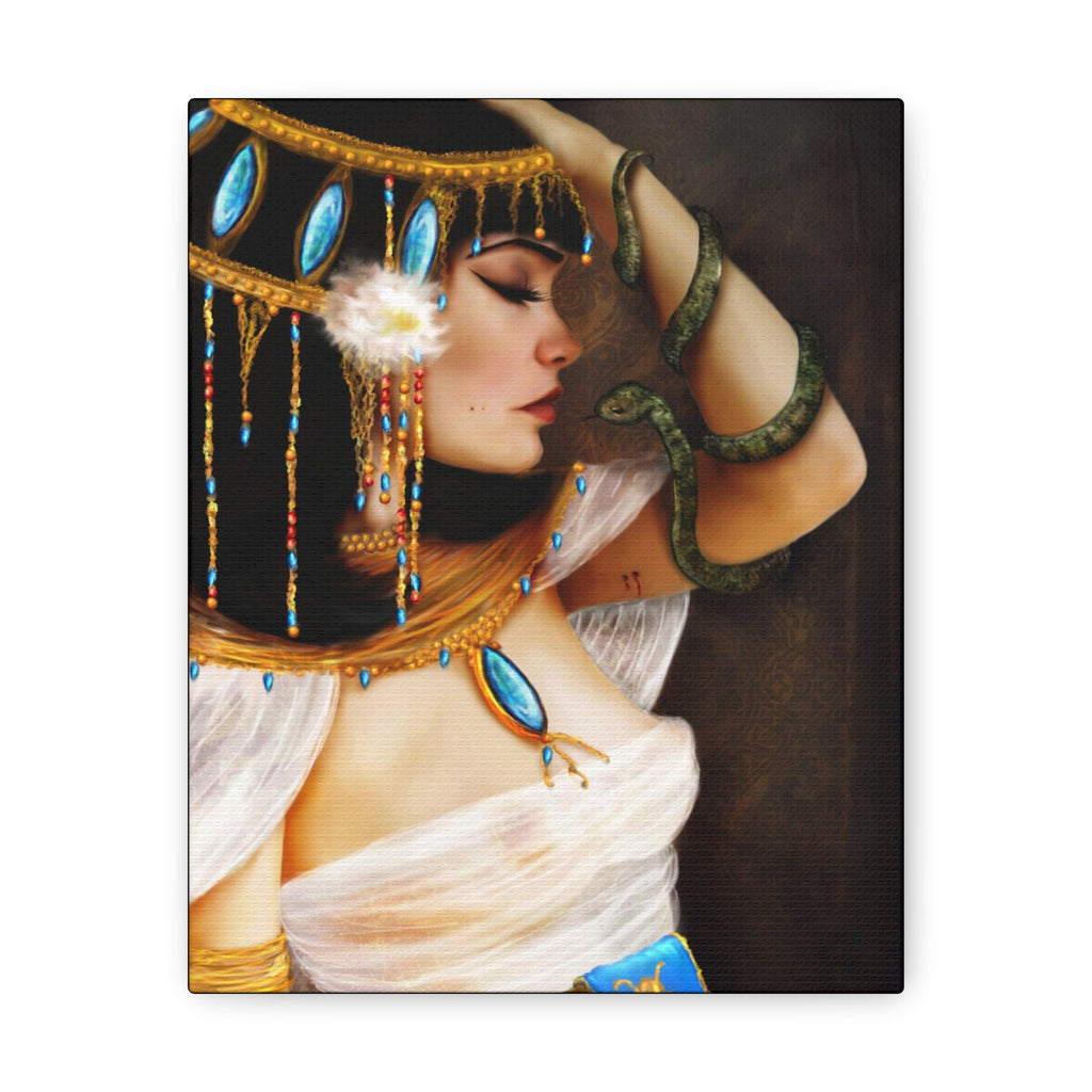 Cleopatra and the Serpent · Canvas Print