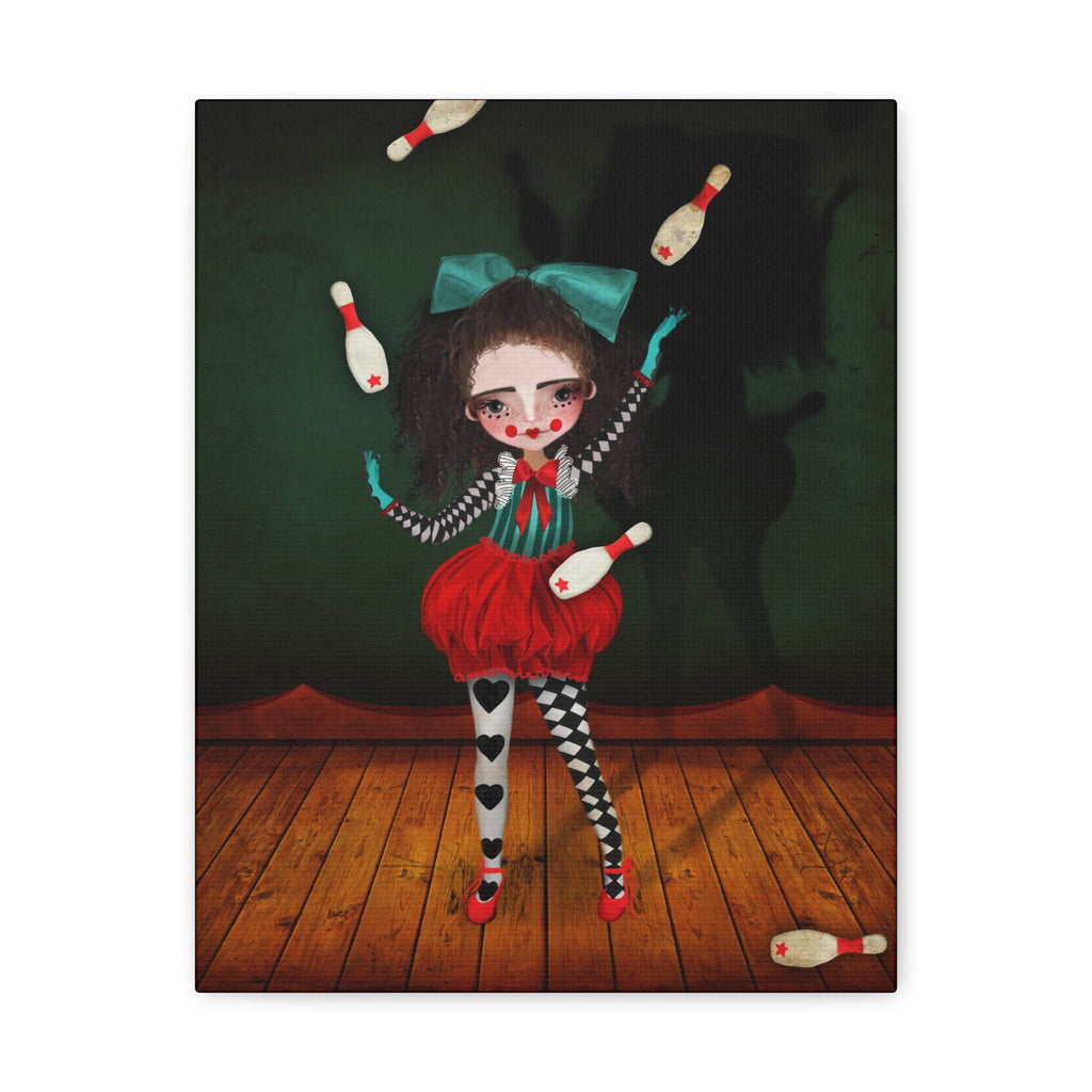 Le jongleur · Canvas Print