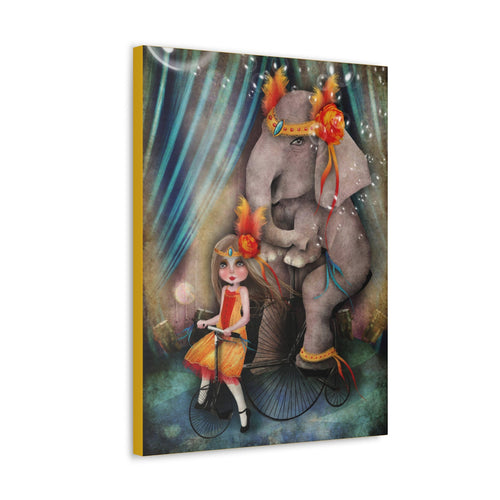 A bicycle Made For Two · Canvas Print