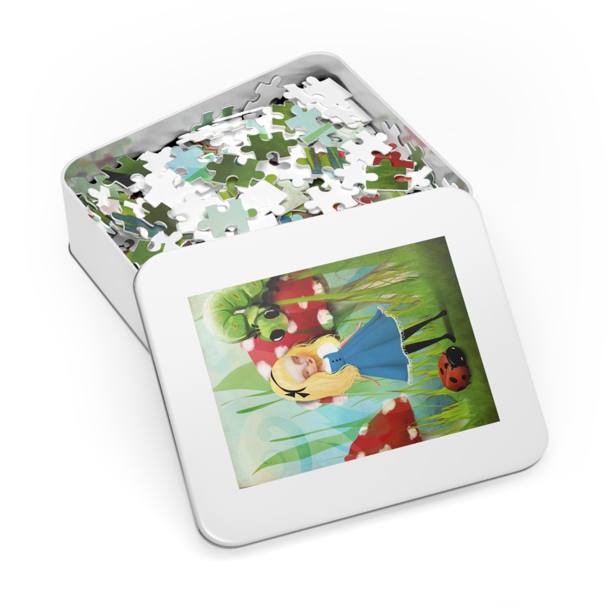 Alice and the Caterpillar · Jigsaw Puzzle