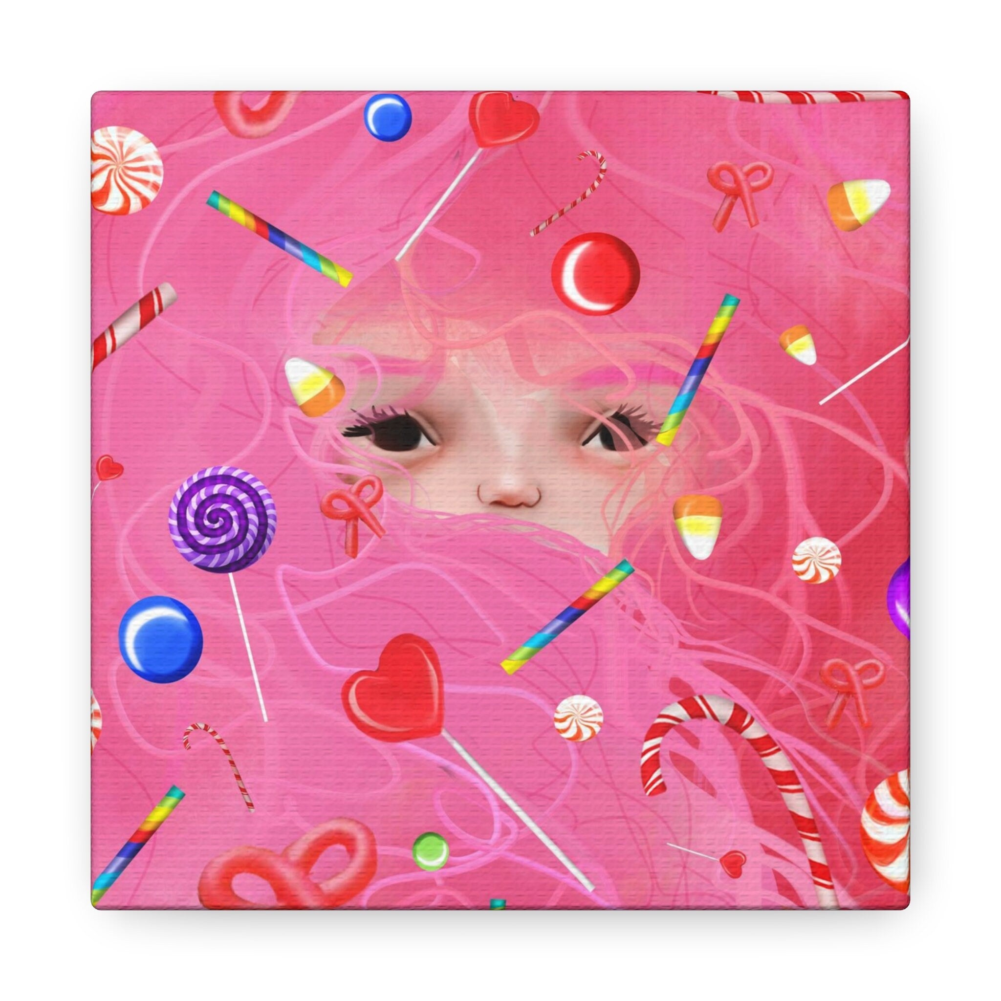 Hair · Canvas Print