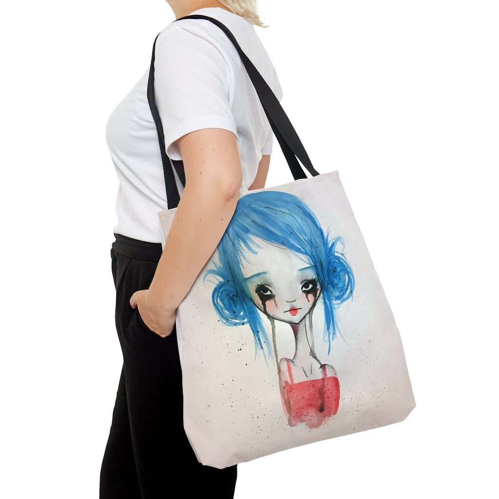Blue Girl · Tote Bag