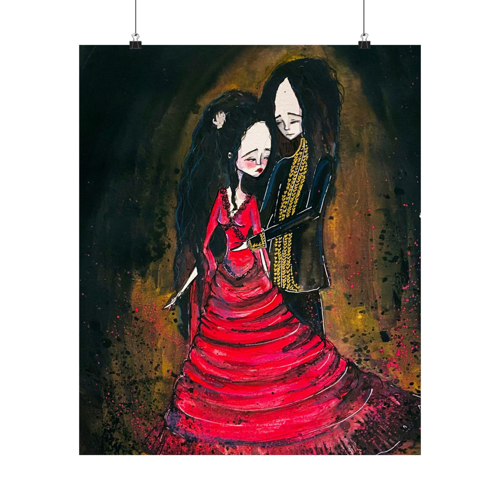 Mina and the Count · Poster Print