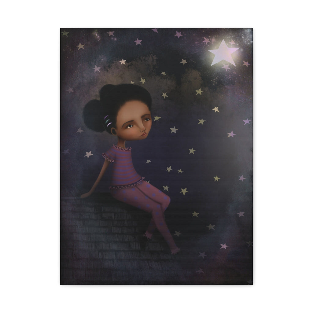 Star Light Star Bright · Canvas Print