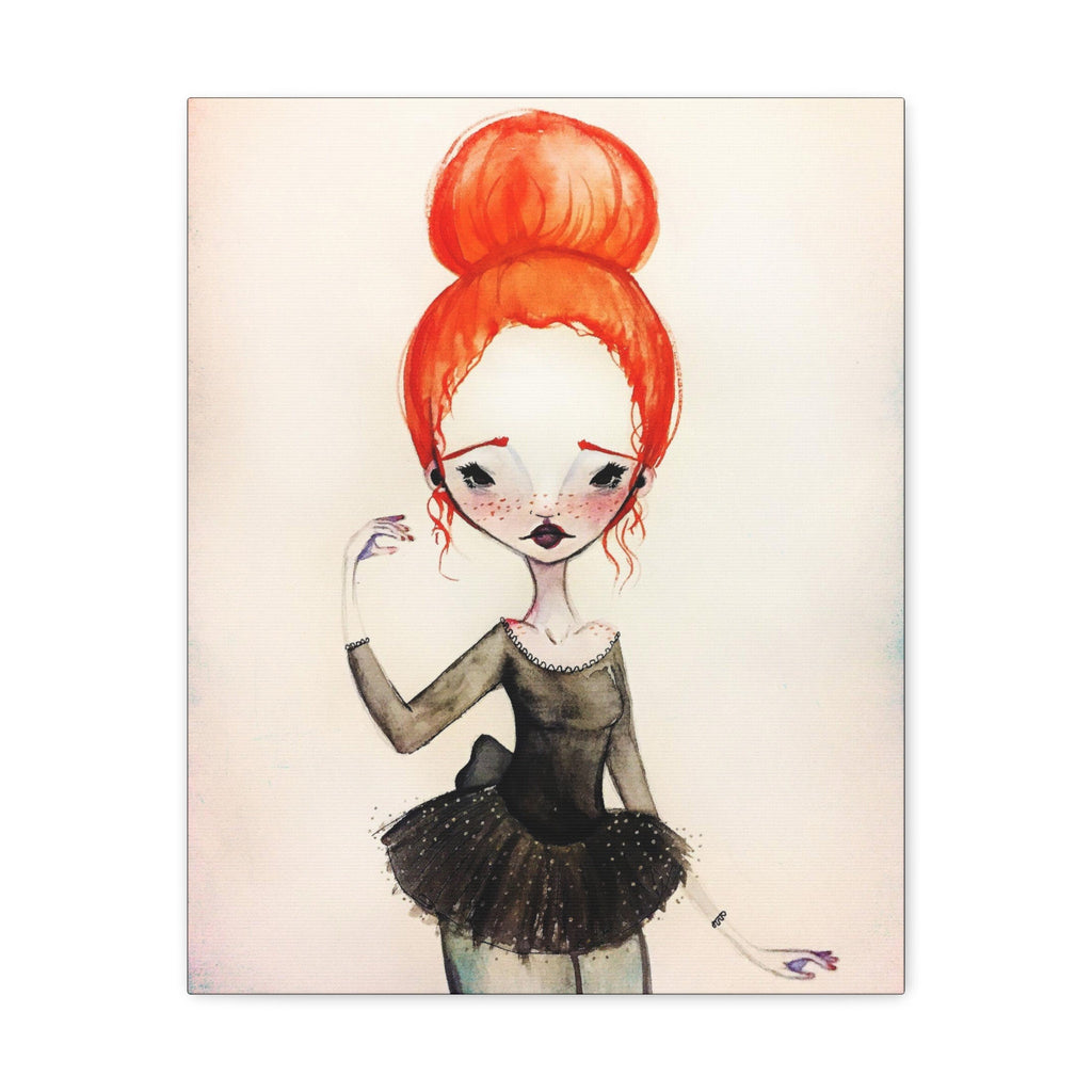 Ginger Ballerina · Canvas Print